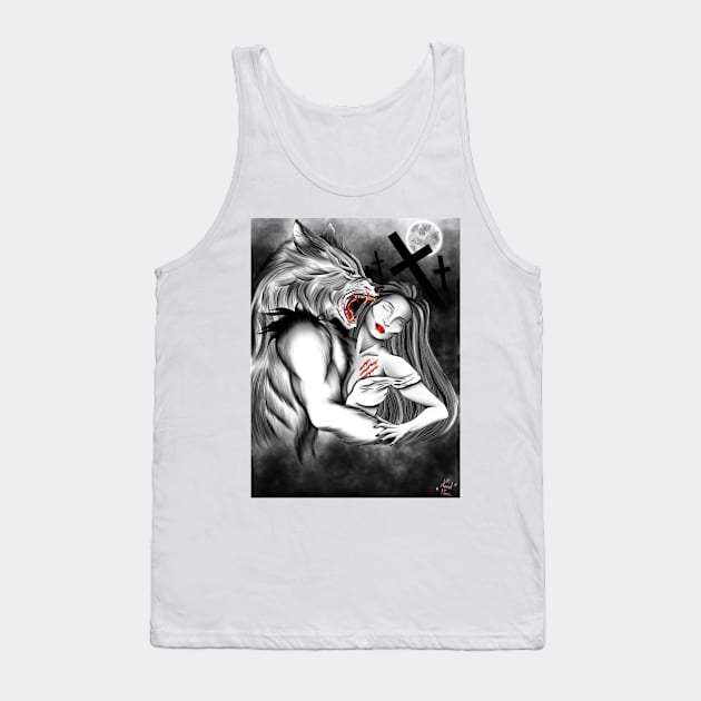 She-Wolf Tank Top by Pancake10